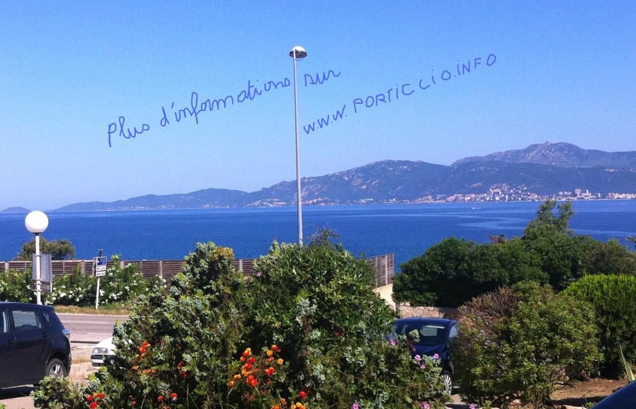 Vue Mer Panoramique Plage 50M Porticcio Corse Buitenkant foto