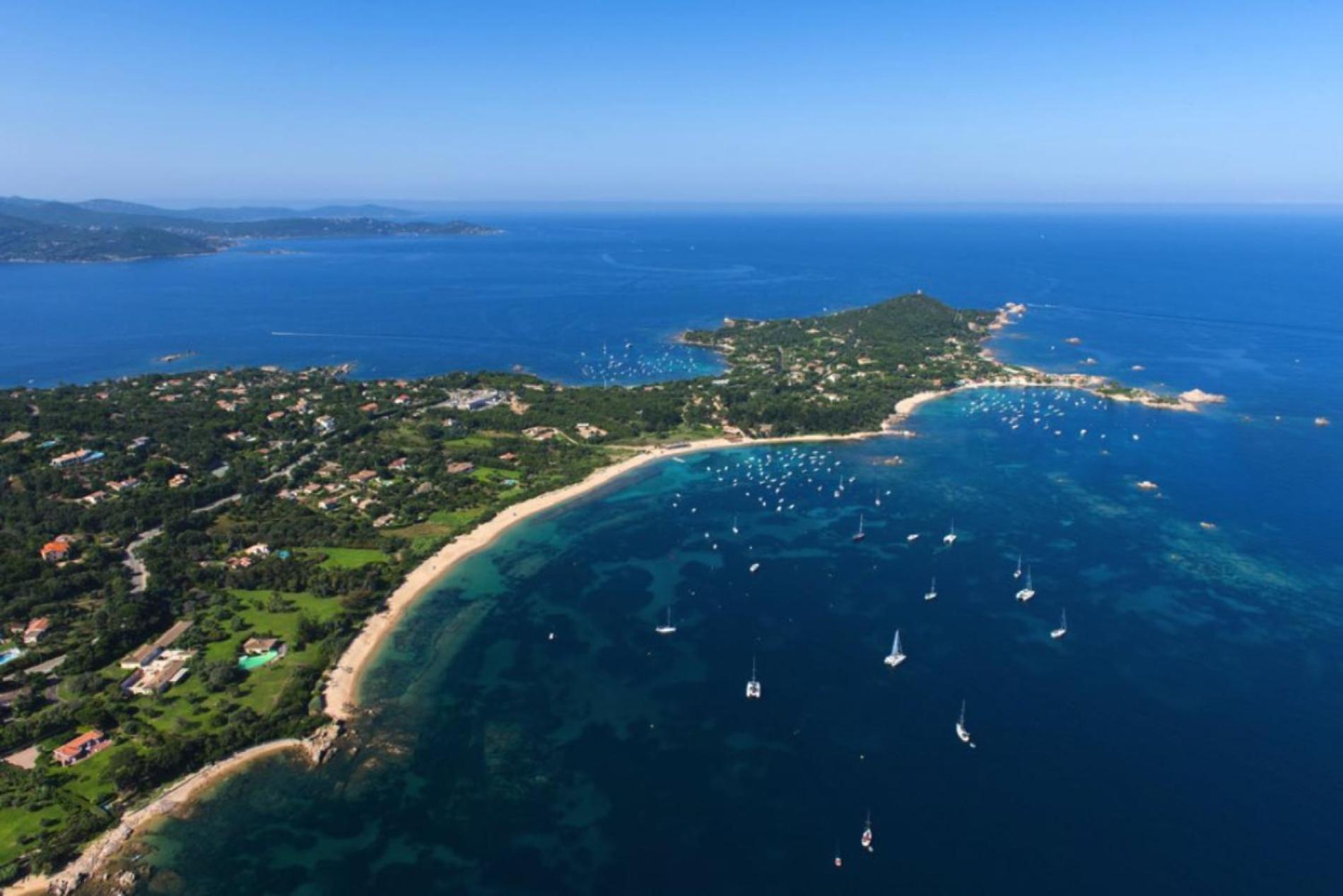 Vue Mer Panoramique Plage 50M Porticcio Corse Buitenkant foto
