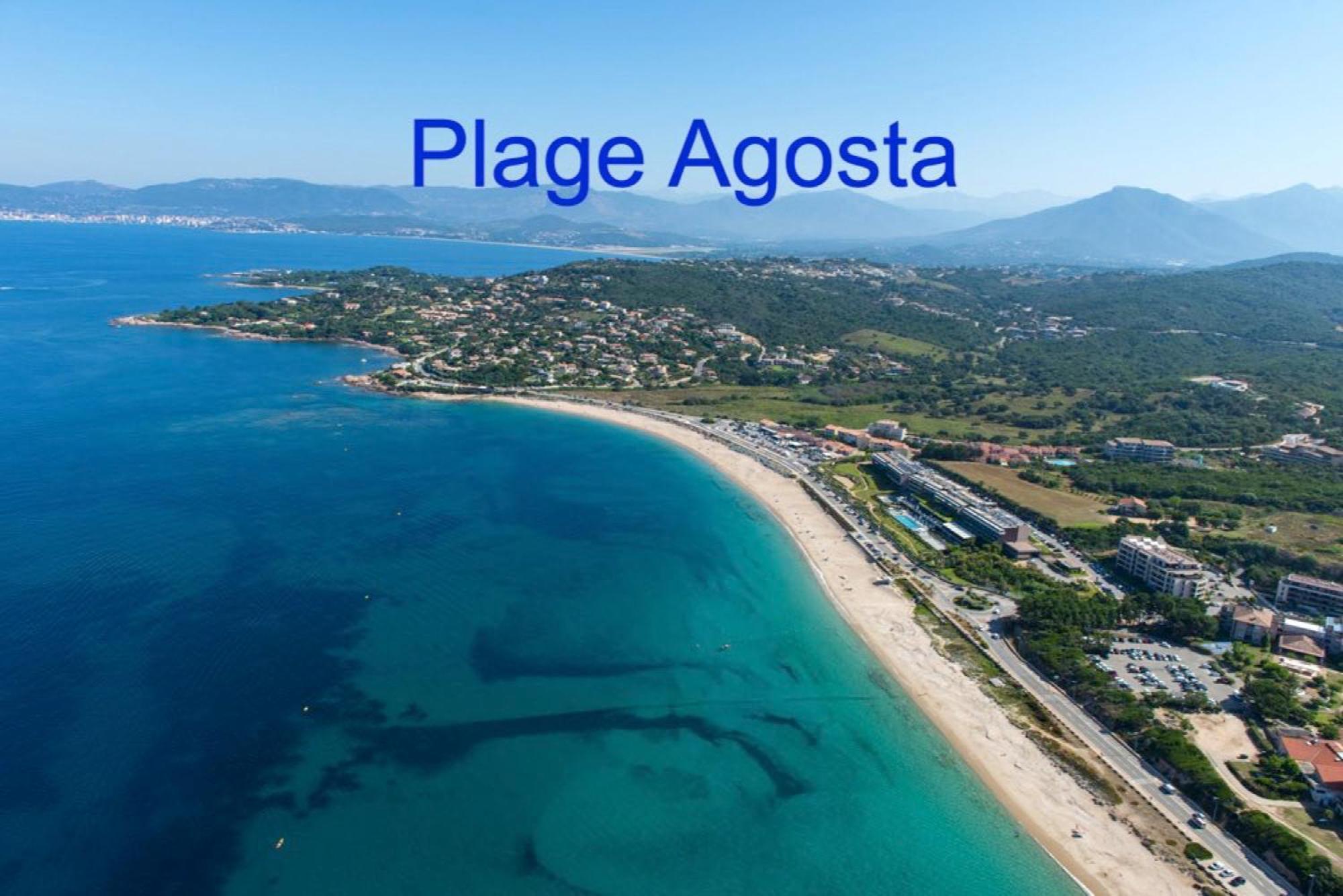 Vue Mer Panoramique Plage 50M Porticcio Corse Buitenkant foto