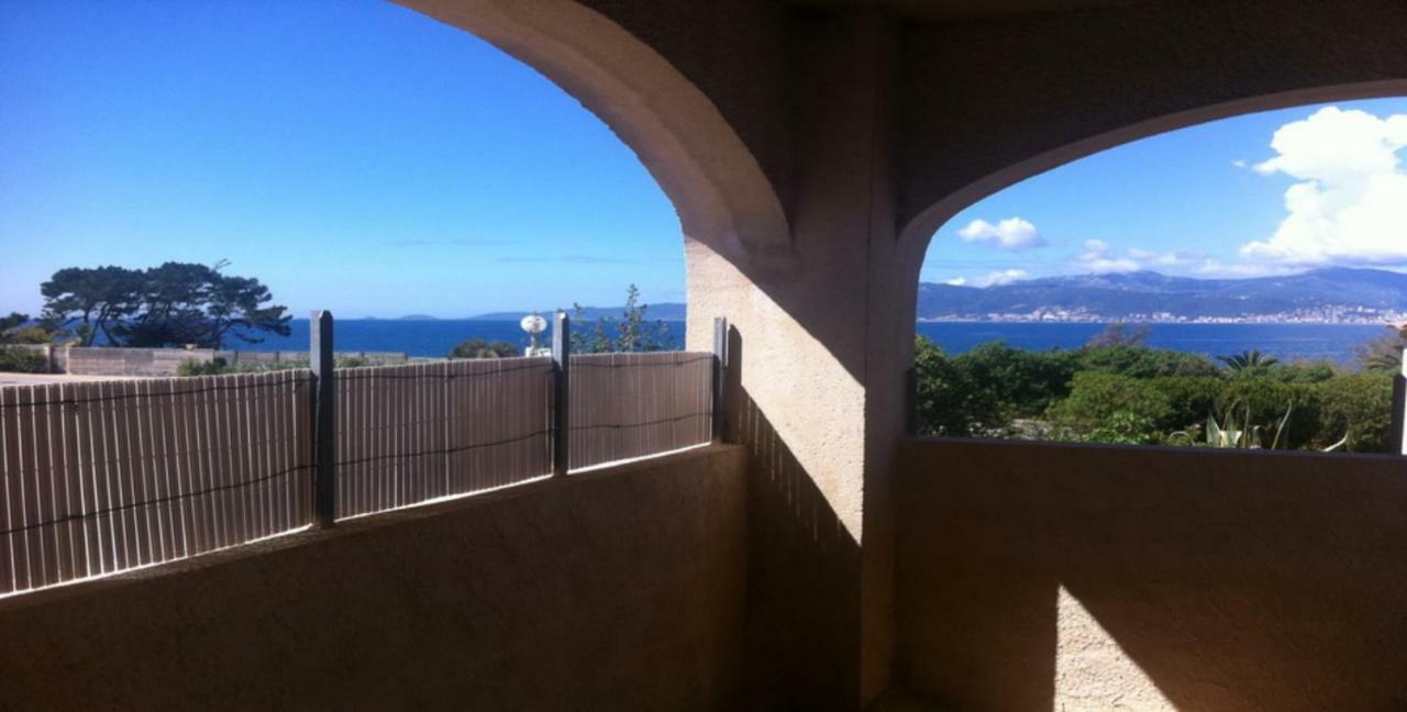 Vue Mer Panoramique Plage 50M Porticcio Corse Buitenkant foto