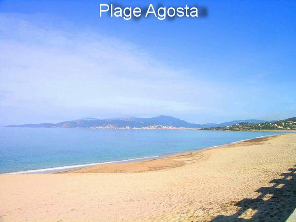 Vue Mer Panoramique Plage 50M Porticcio Corse Buitenkant foto